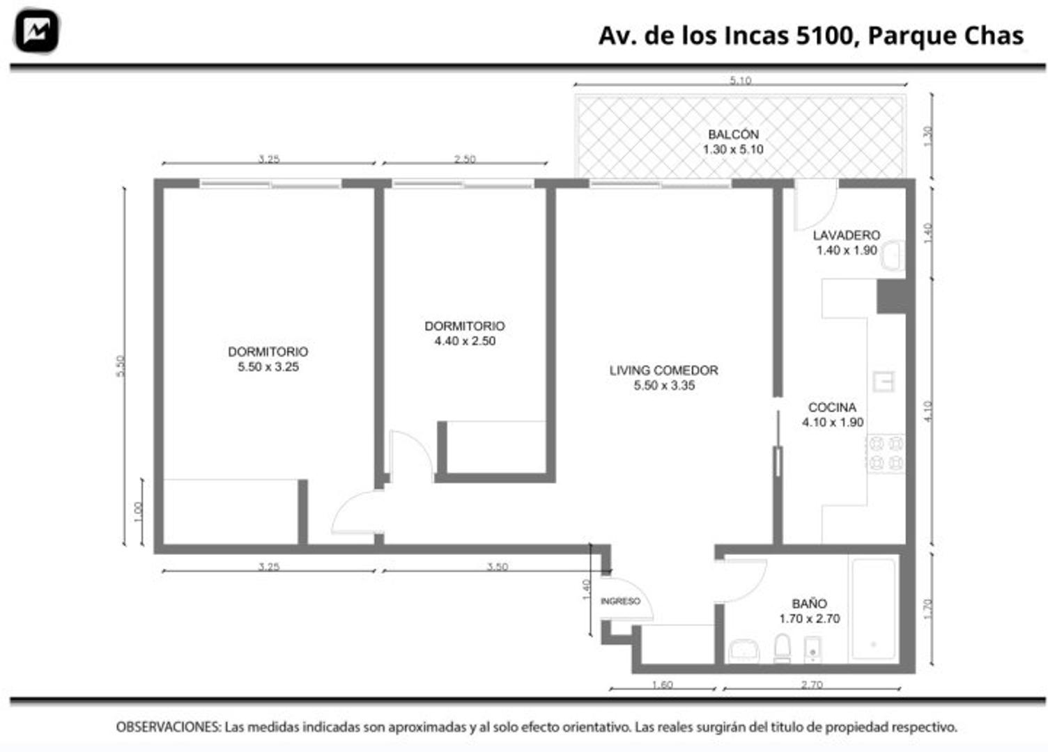 Departamento en Venta 16 años