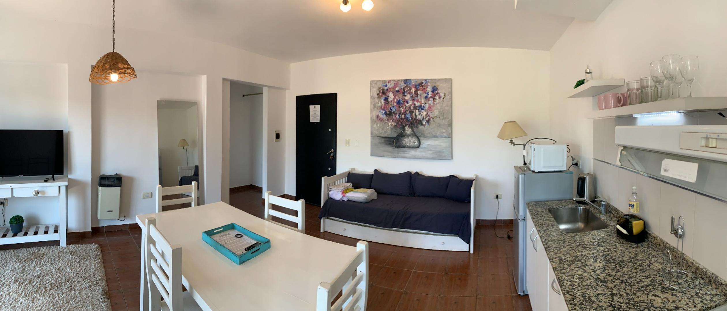 Departamento 2 ambientes con 1 baño