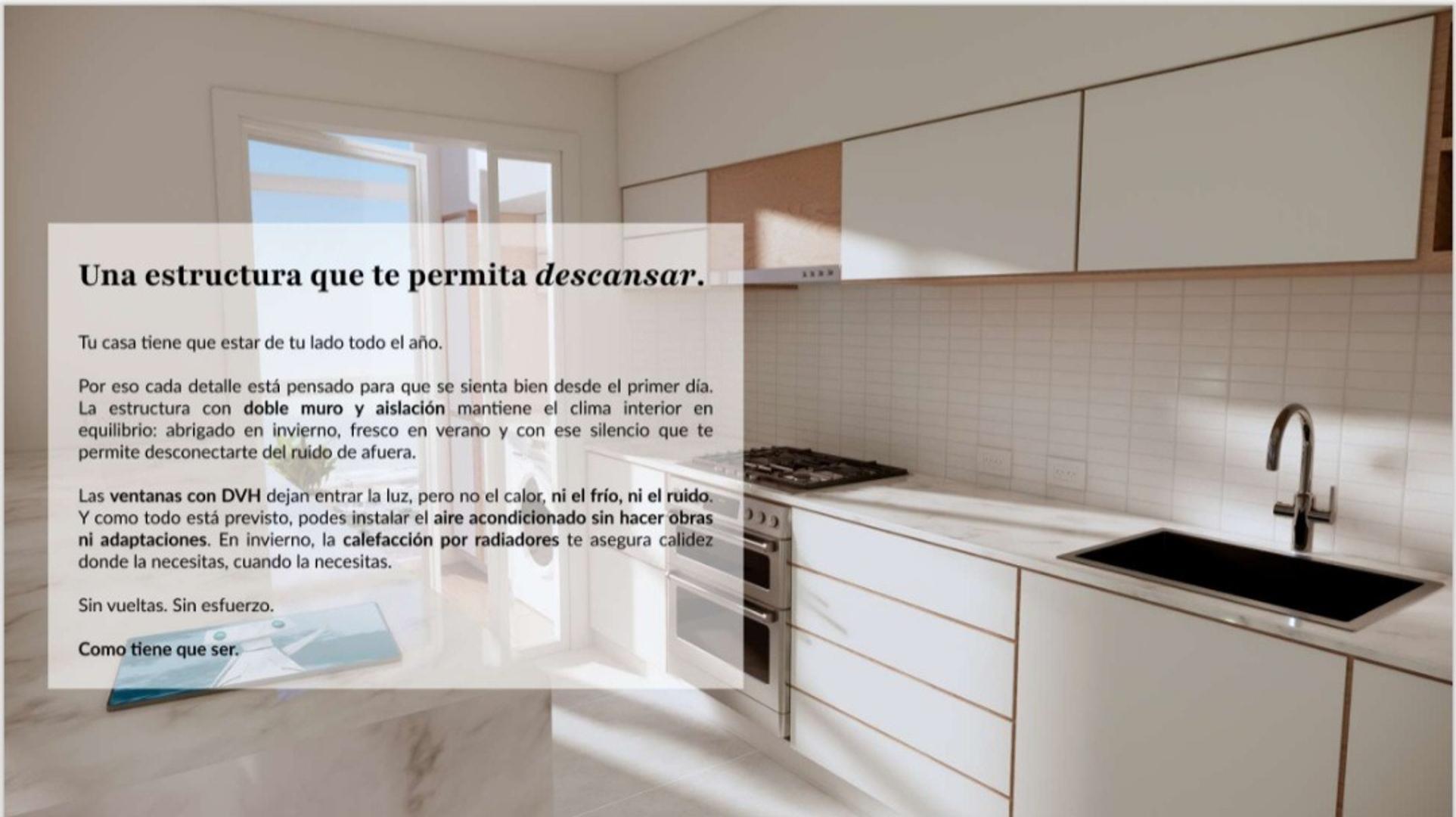 Departamento en Venta de 1 dormitorio