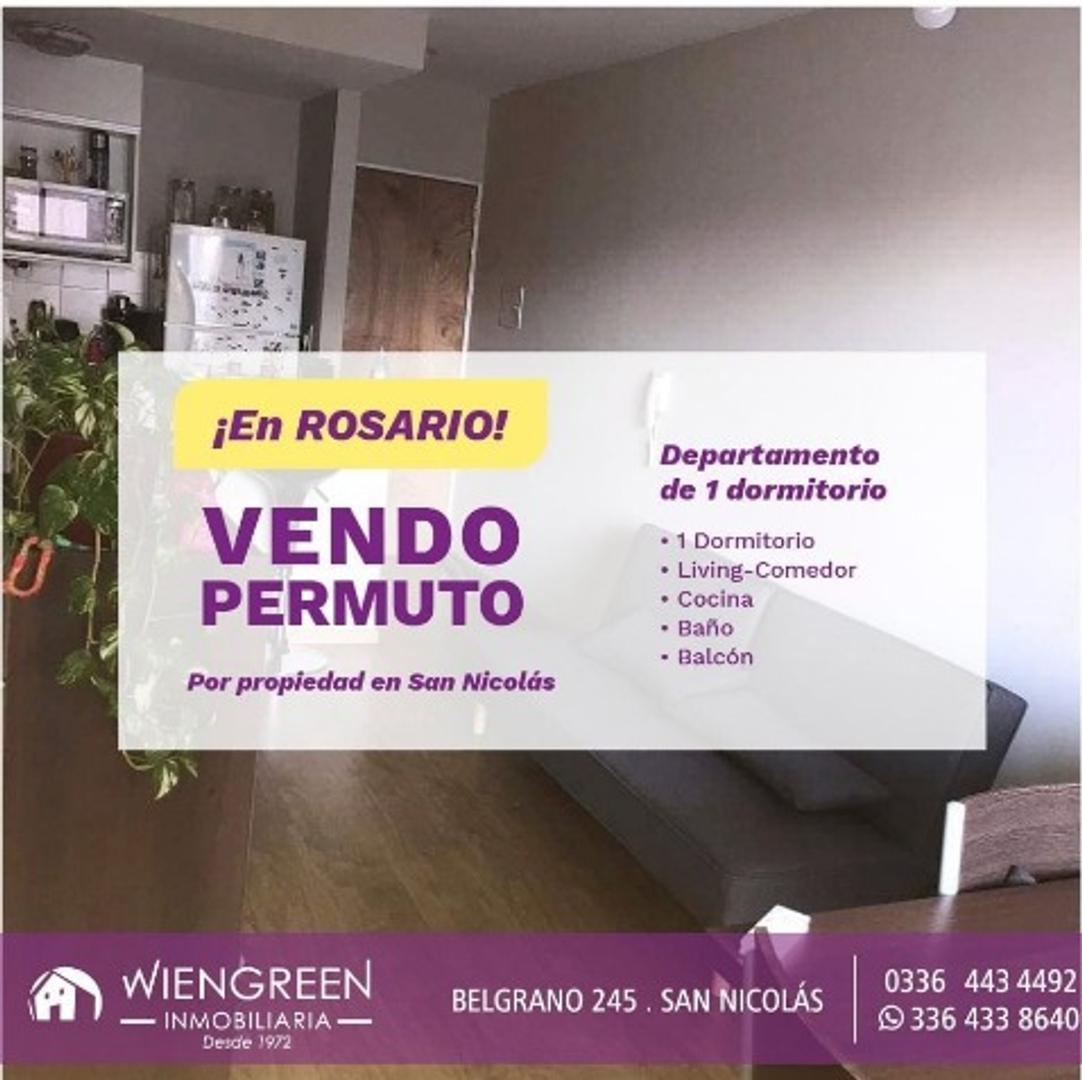 Departamento de 1 dormitorio en Rosario