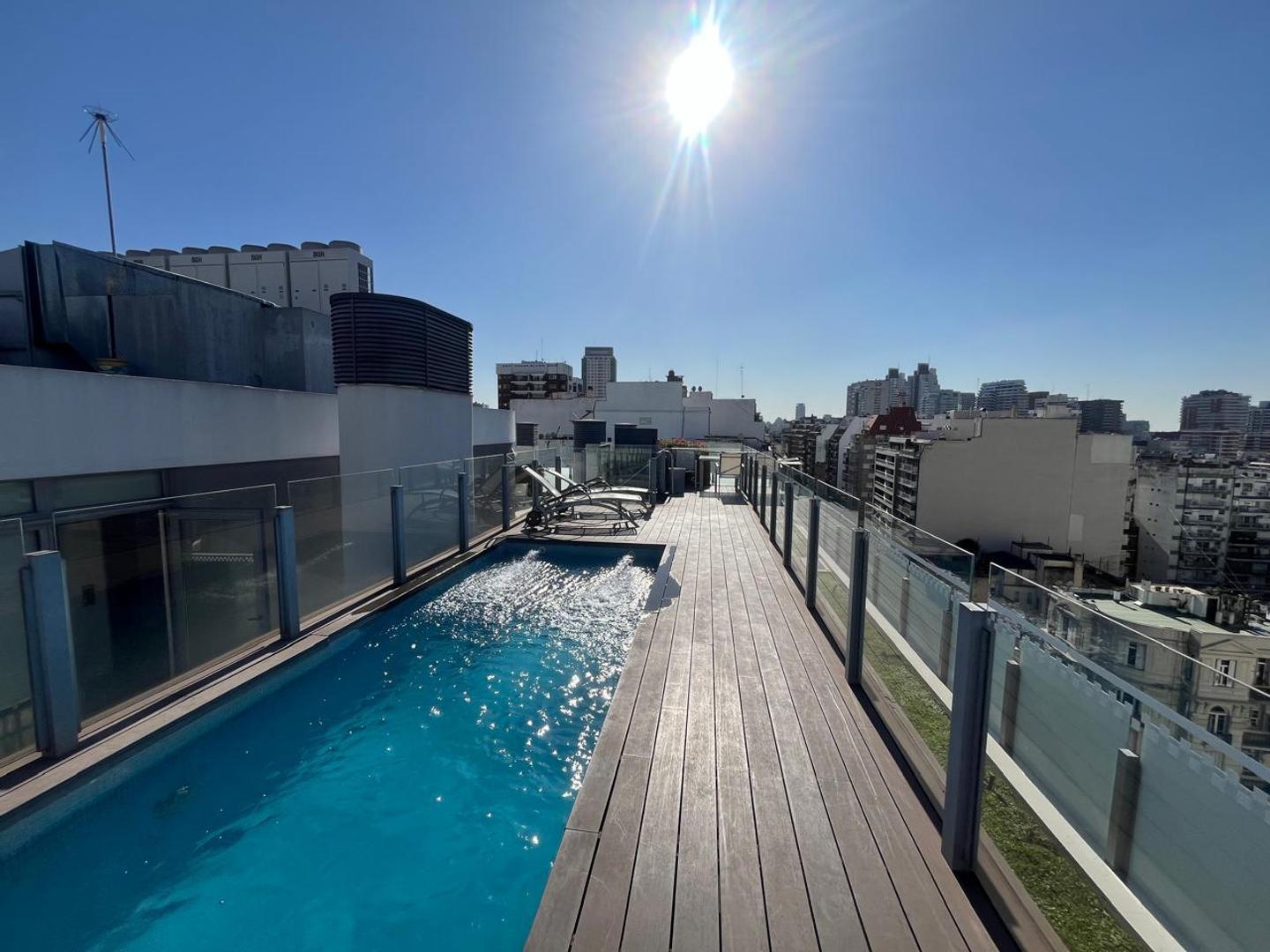 Departamento monoambiente amueblado alquiler en Recoleta