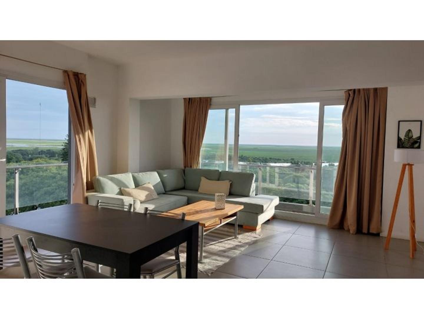 Departamento 2 ambientes con 2 baños