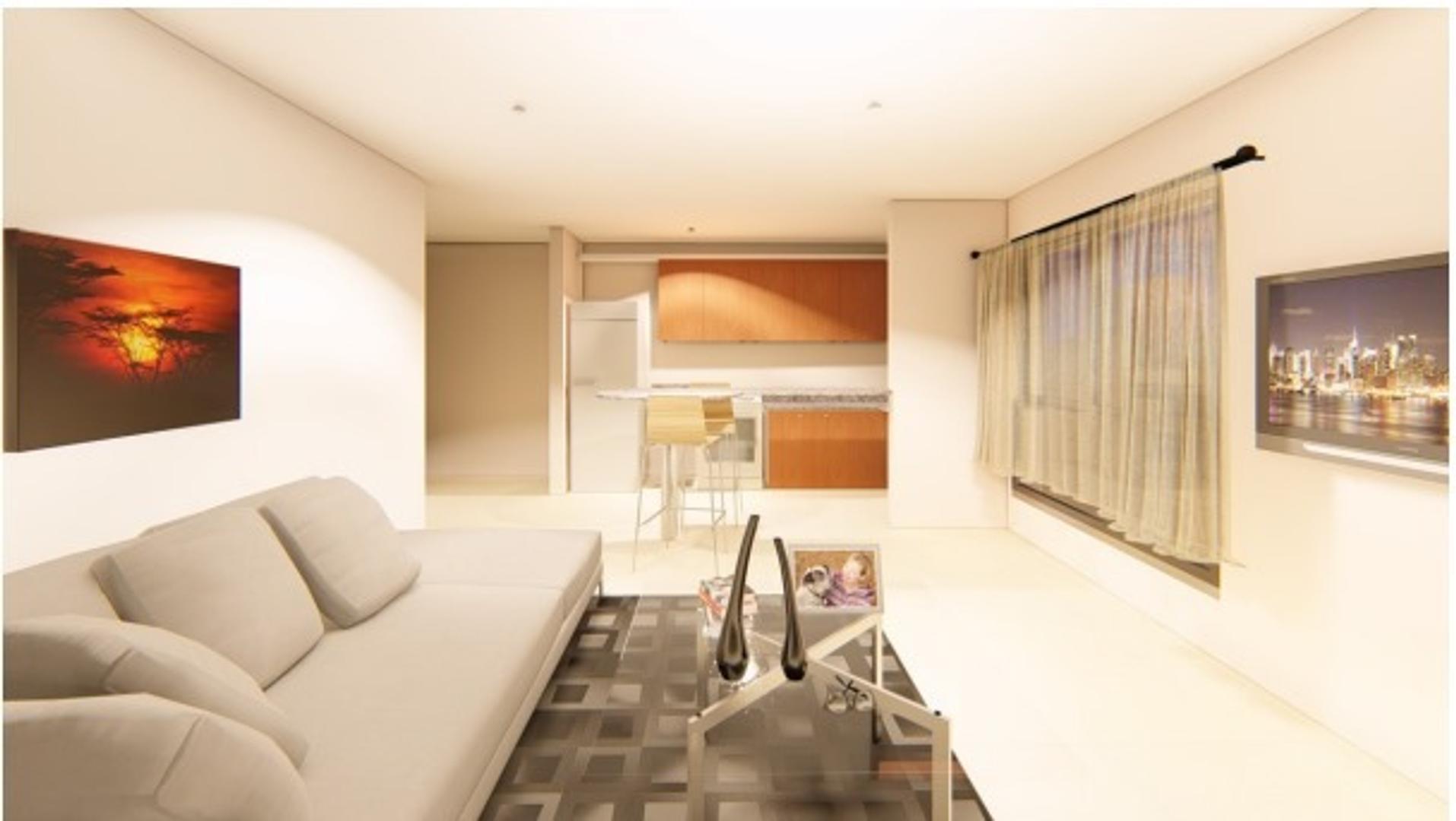 Departamento 2 ambientes Munro  con cochera