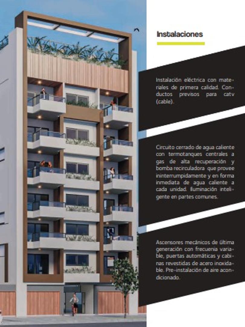 Departamento 2 ambientes con 1 baño