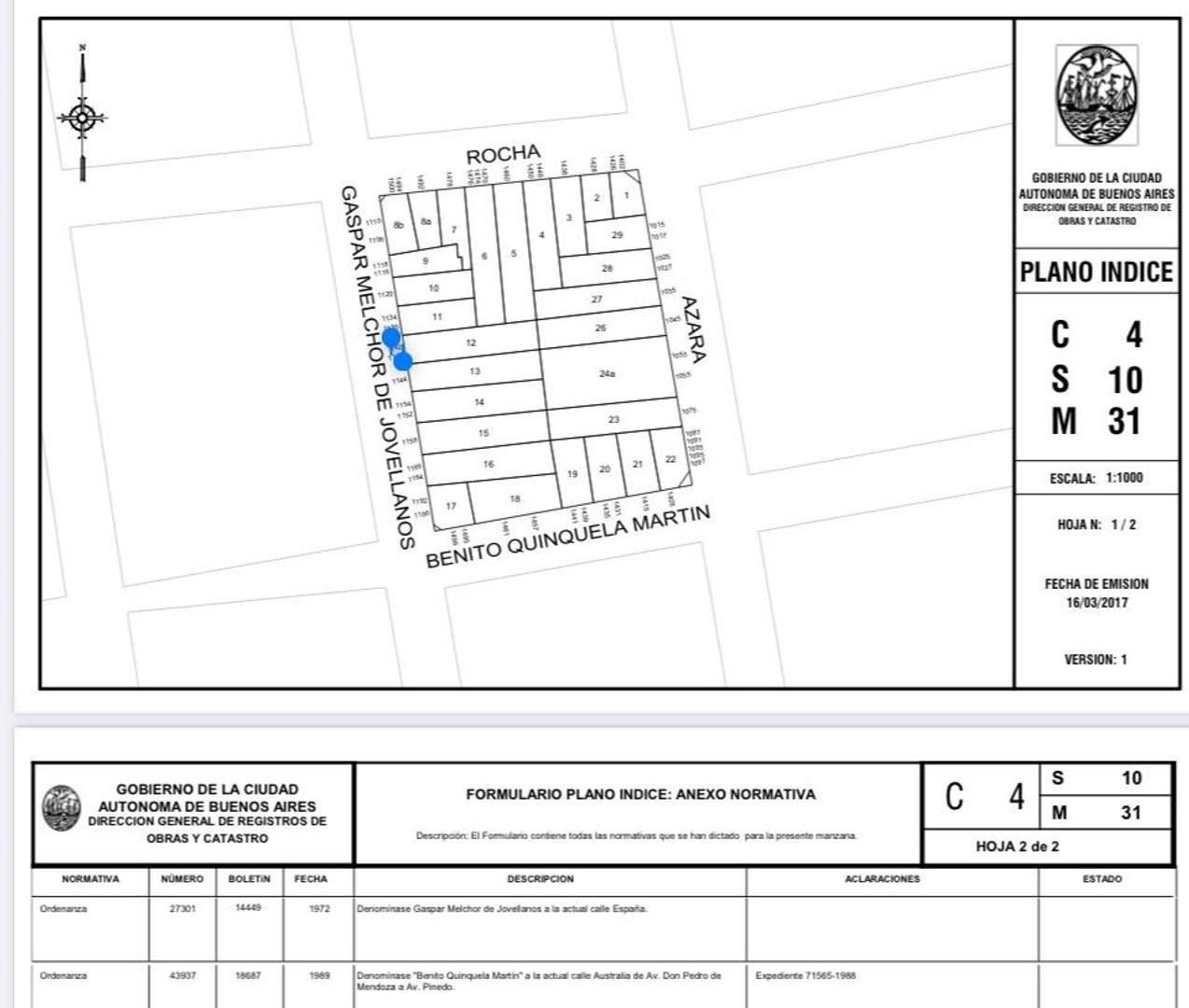 Terreno en Venta, FOT 1,6