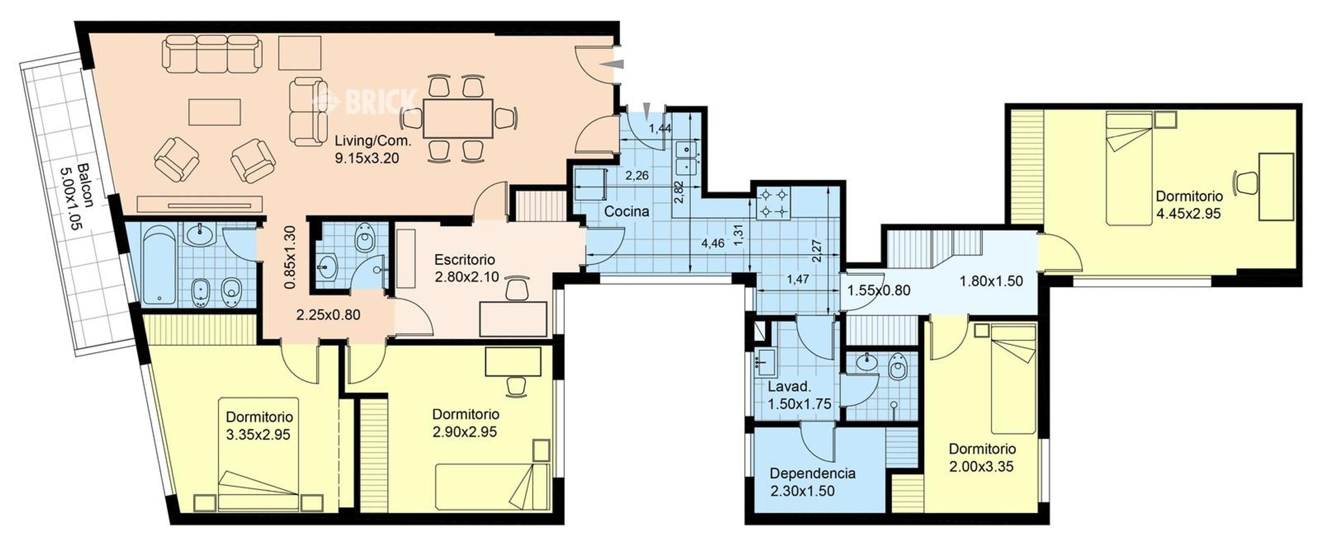 CHARCAS Y AV. SCALABRINI ORTIZ 4°