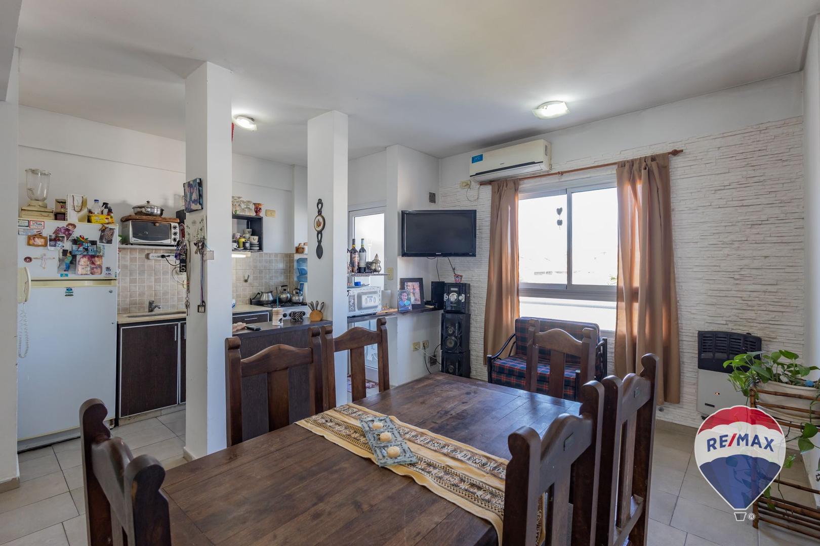 Departamento 2 ambientes con 1 baño