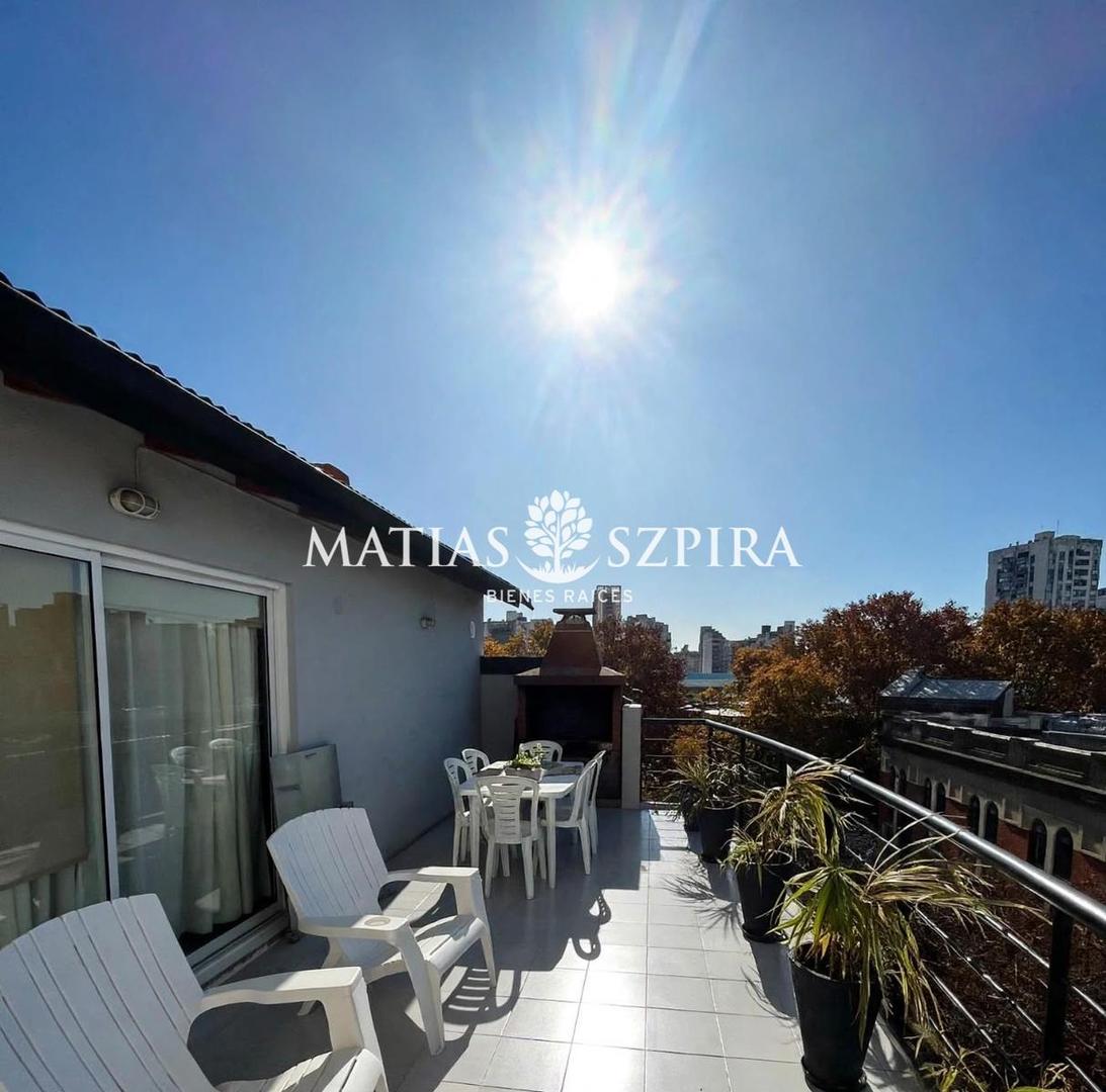 DPTO 2 AMBIENTES AMOBLADO, GRAN BALCÓN TERRAZA Y PARRILLA – ALMAGRO