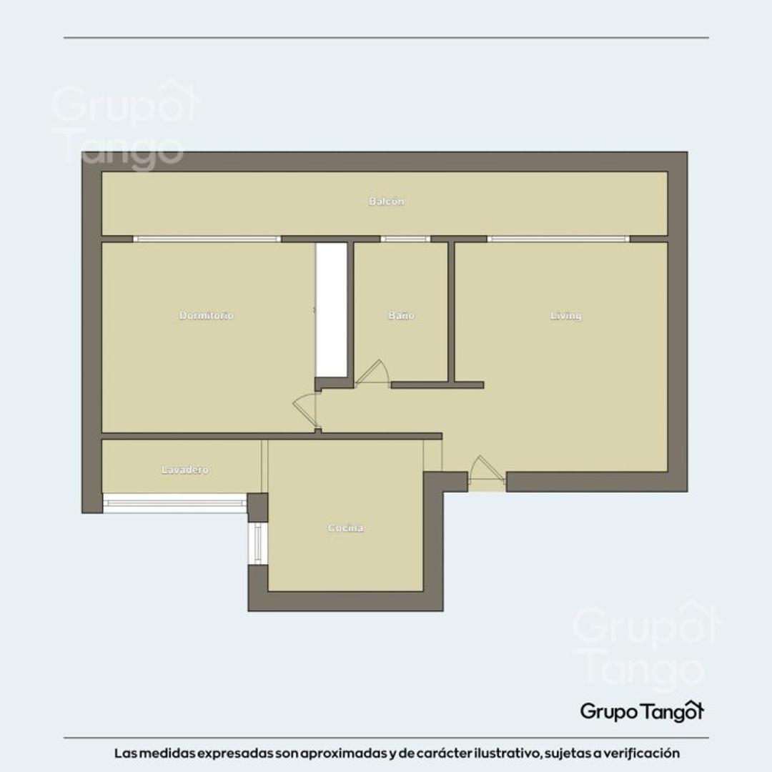 Departamento en Venta en Almagro, USD 115.000