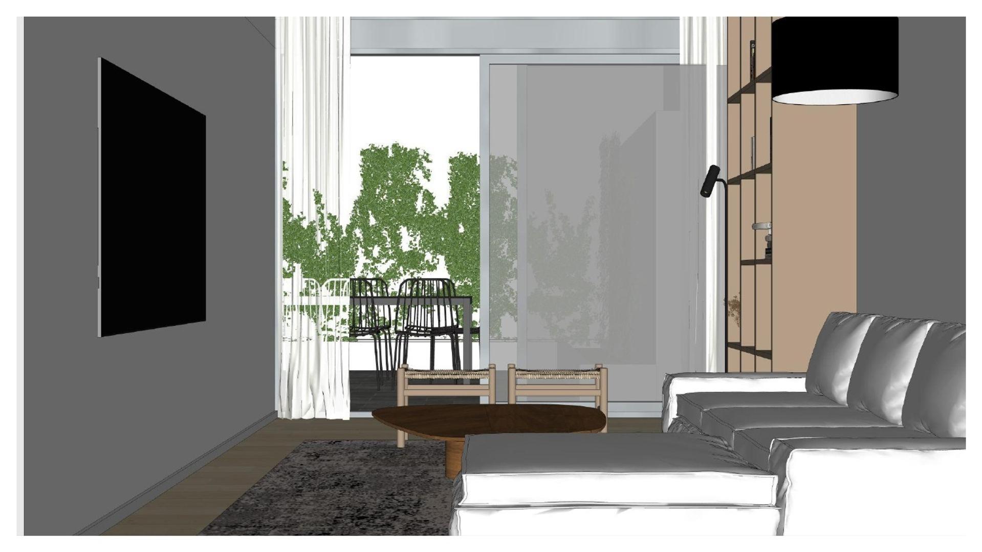 Departamento 3 ambientes con 2 baños