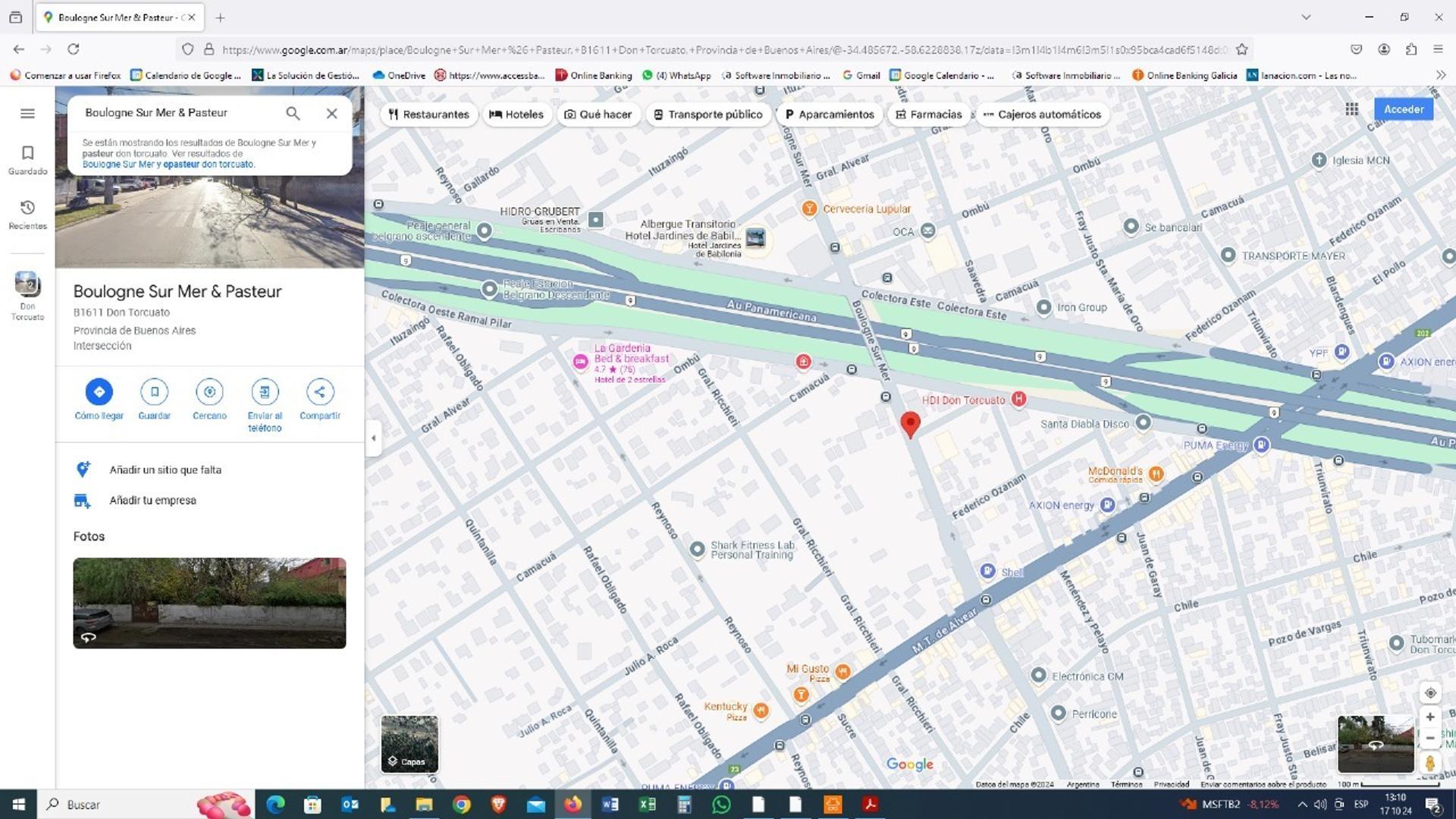 Terreno en Alquiler de 2084,0 m2