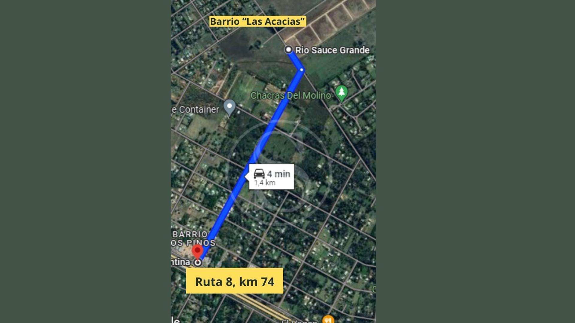 Terreno en Venta de 1500,0 m2