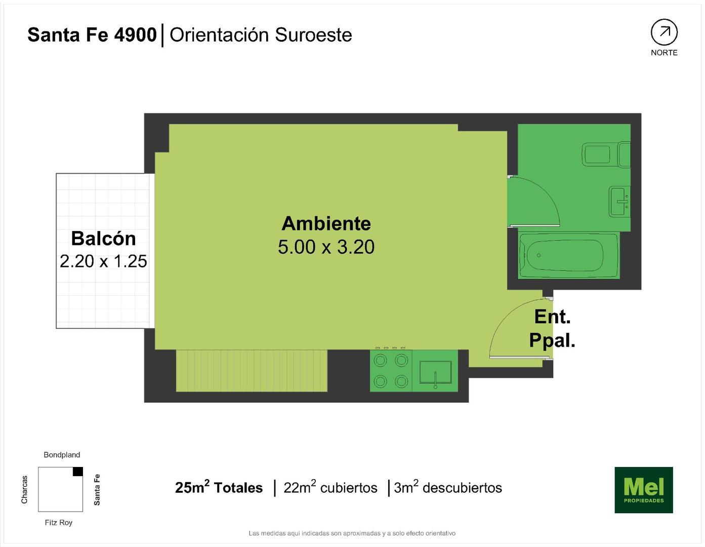Av. Santa Fe 4900, Piso 2