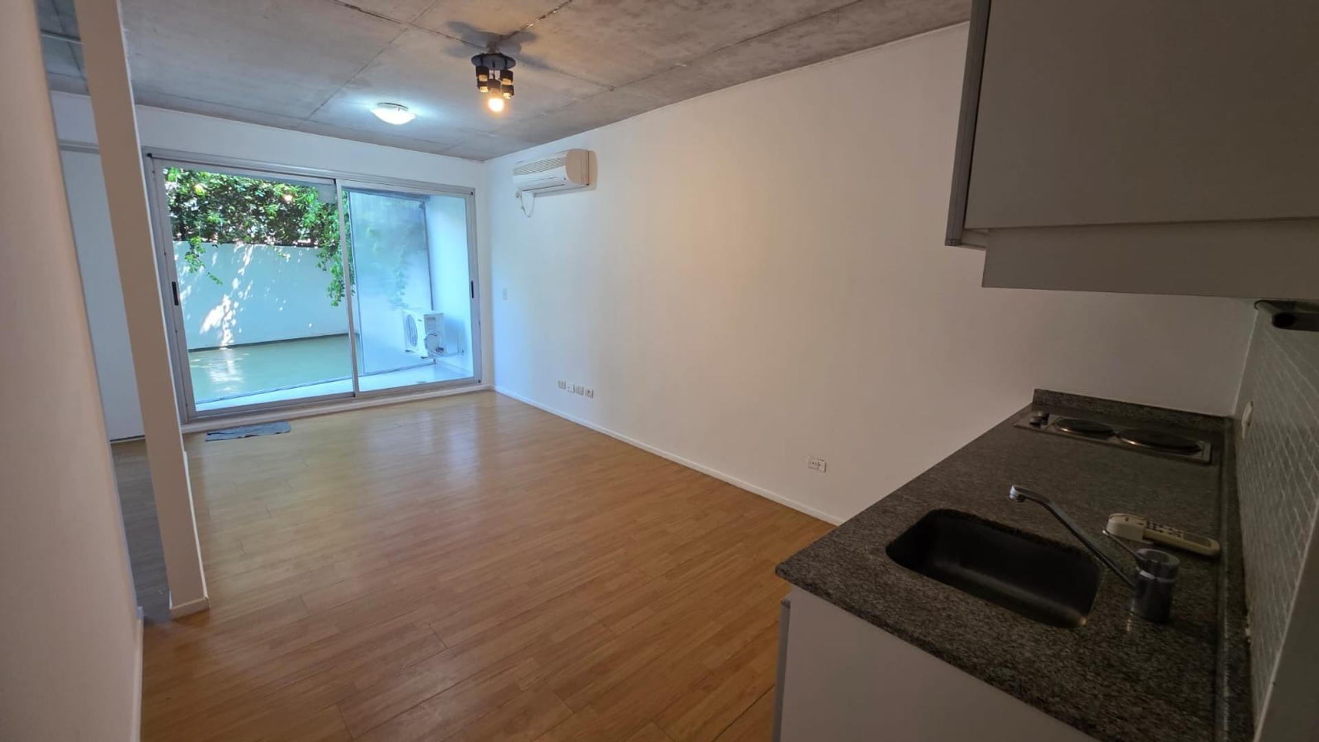 Departamento Monoambiente con 1 baño