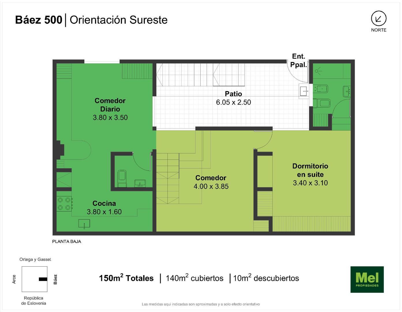 Depto Tipo Casa en Venta de 3 dormitorios