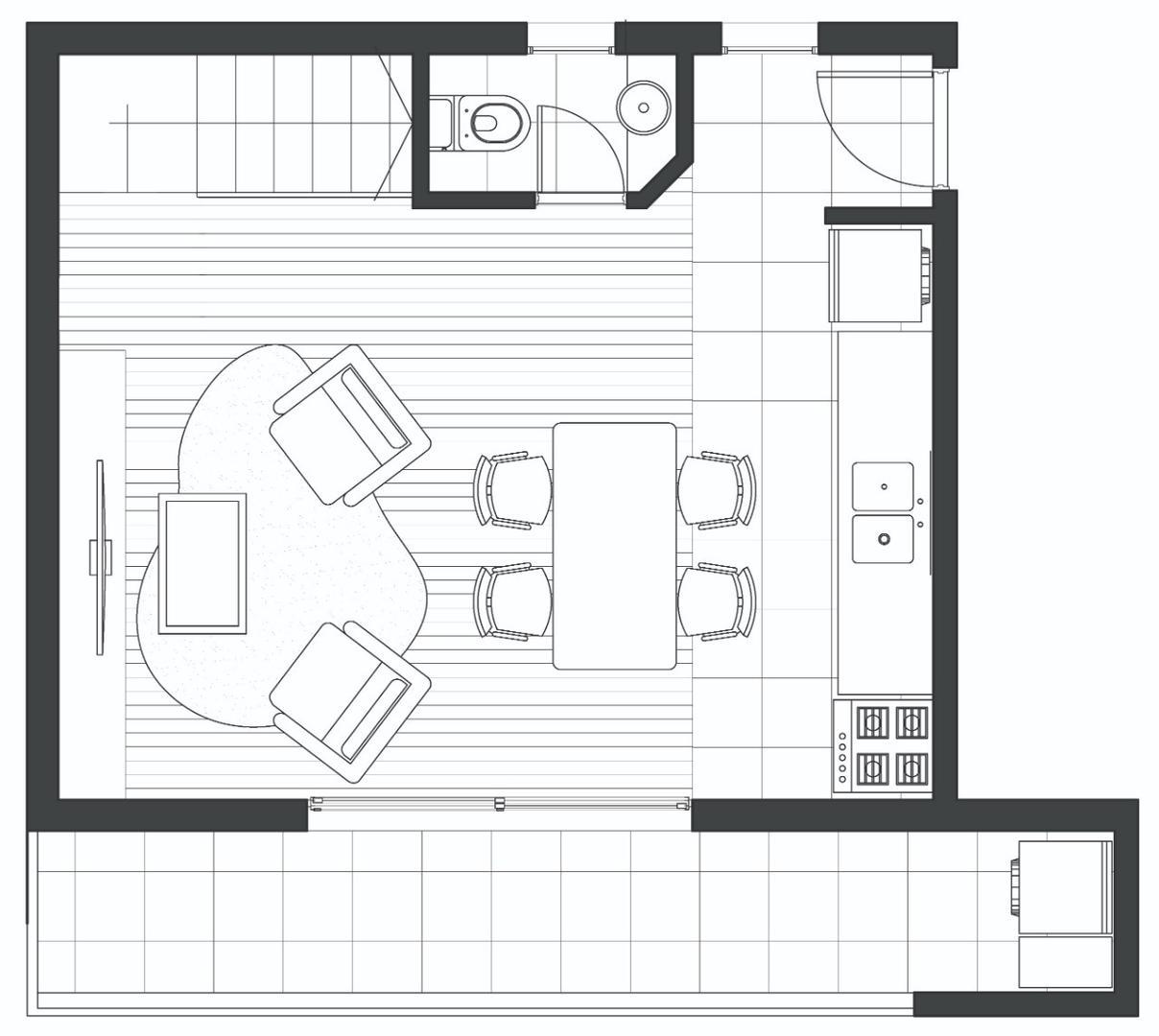 Departamento en Venta de 3 ambientes