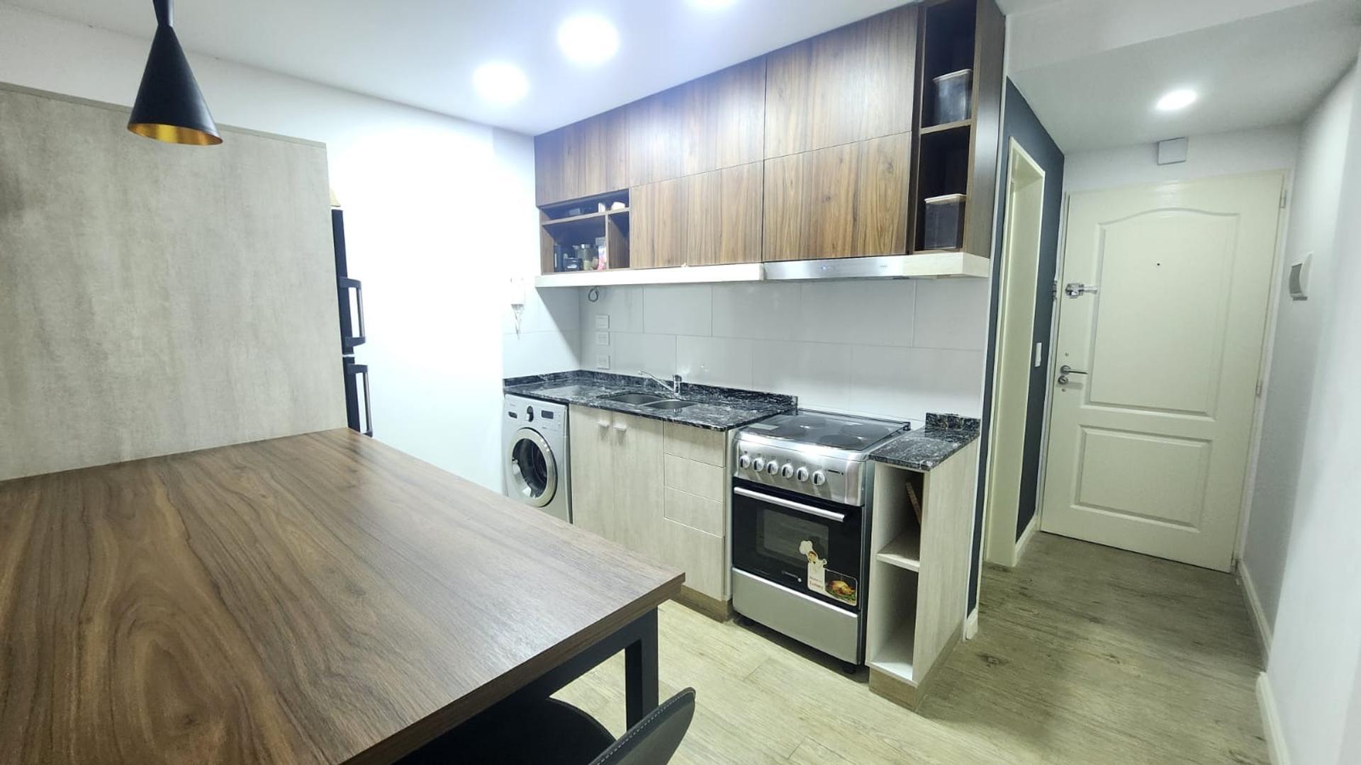 Departamento Monoambiente con 1 baño