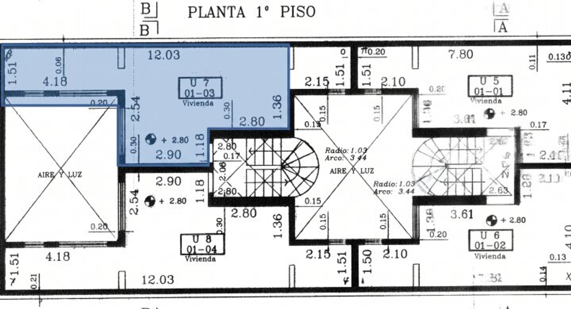 Departamento en Venta 19 años