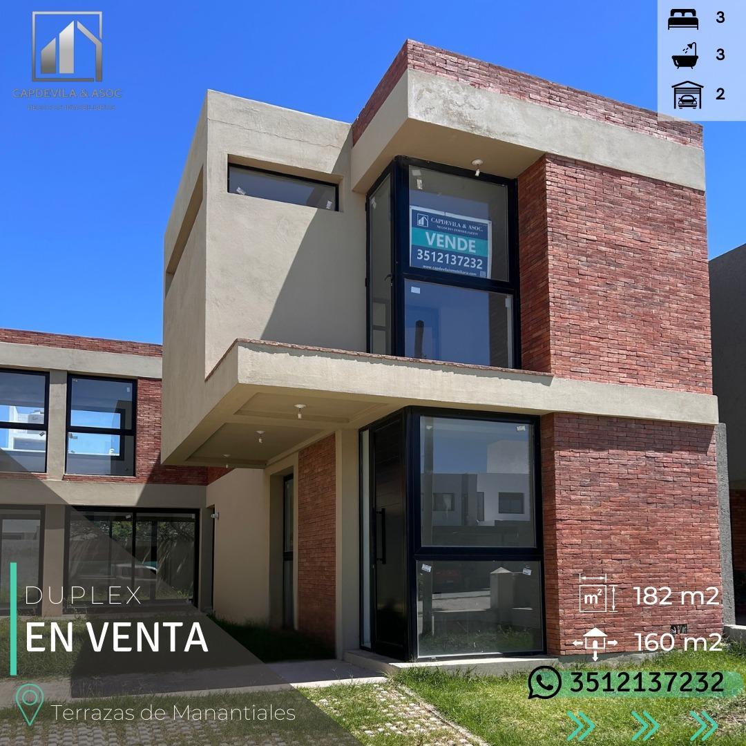 DUPLEX 3 DORMITORIOS - TERRAZAS DE MANANTIALES