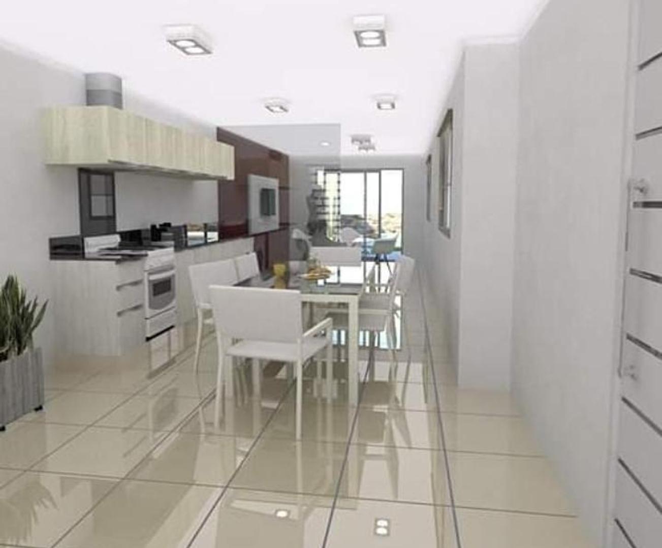Departamento 3 ambientes con 1 baño