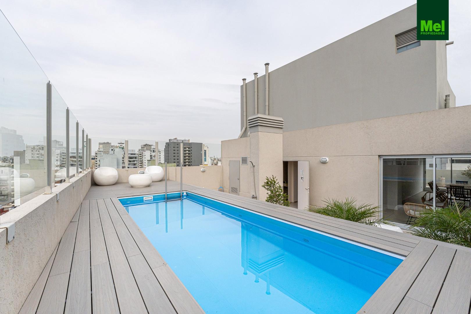 1 AMB. DIVIS. CON BALCON , FULL AMENITIES VENTA CON RENTA