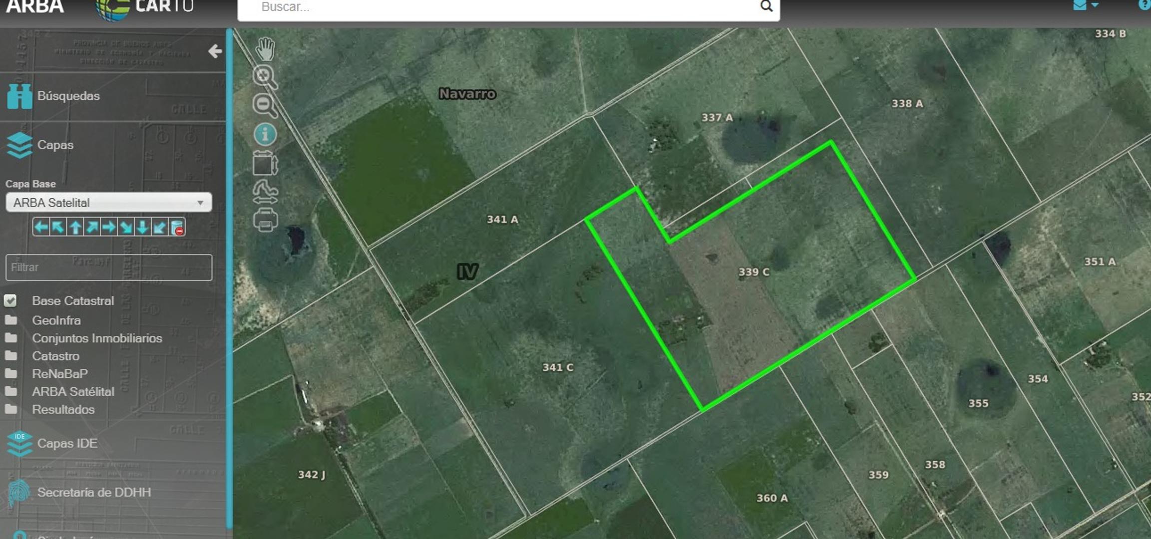 VENTA DE CAMPO DE 84.5 HECTAREAS- NAVARRO