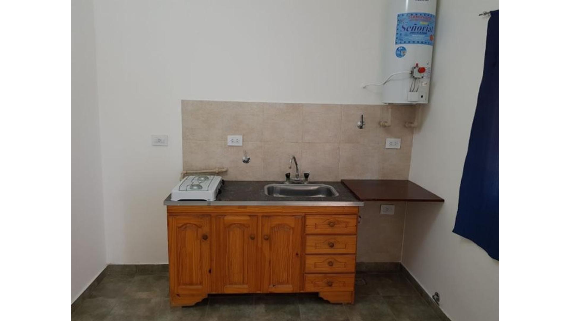 Departamento 2 ambientes con 1 baño