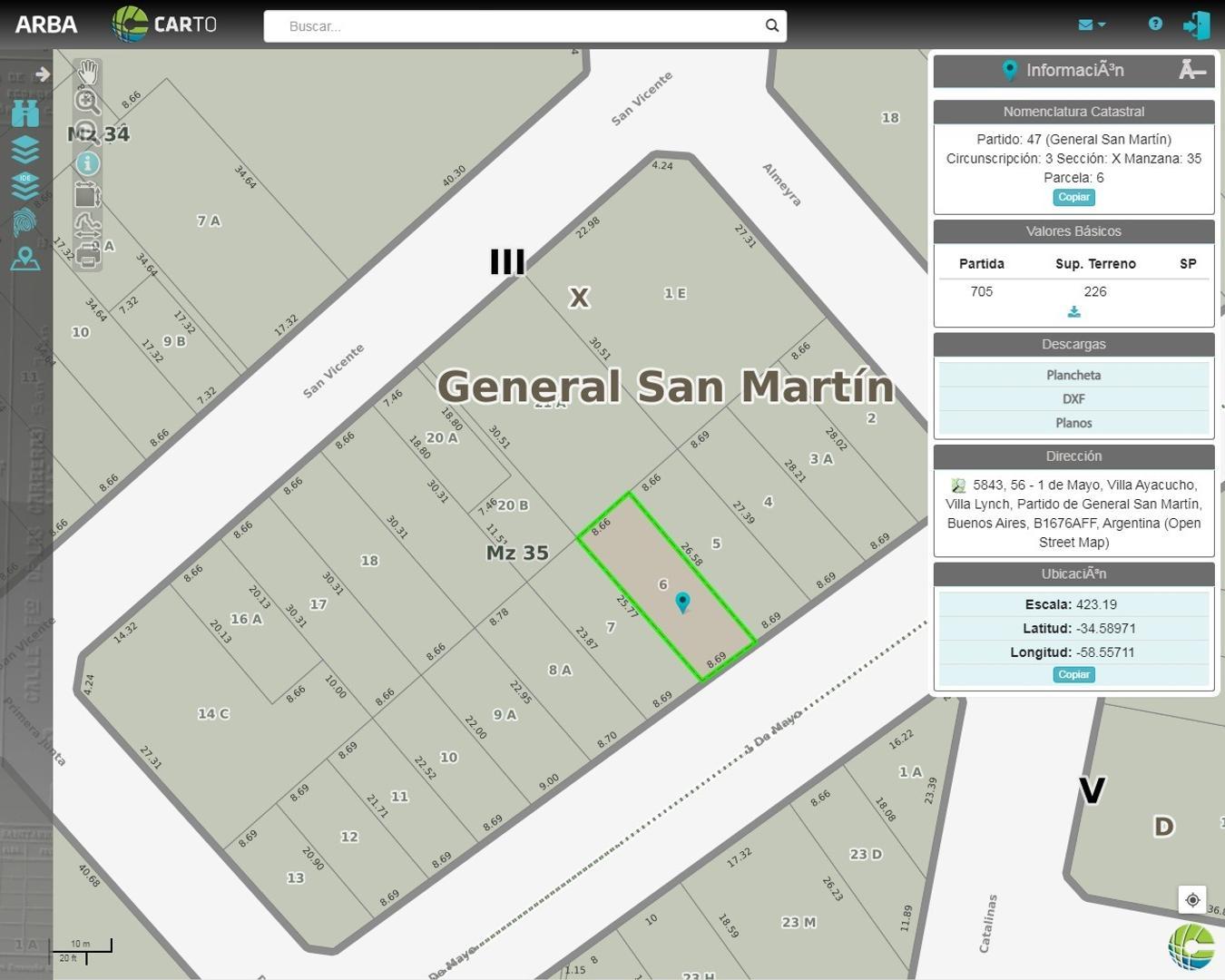 Primero De Mayo 5833