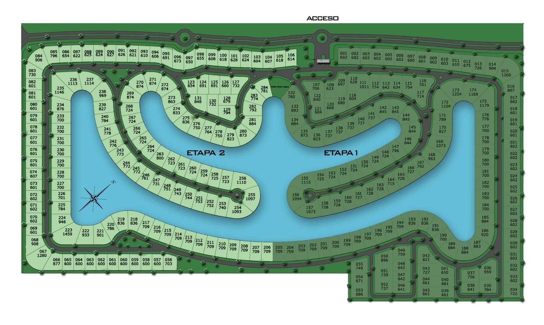 Terreno en Venta de 742,0 m2