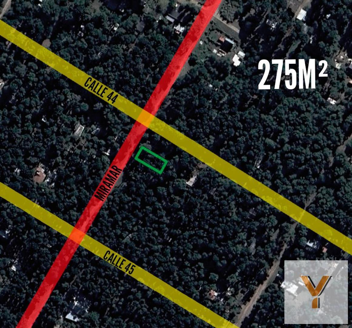 Terreno en venta - 275Mts2 - Mar Azul