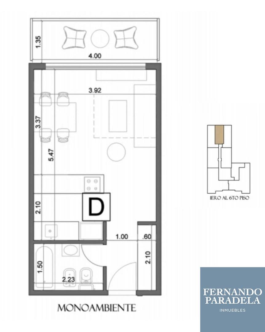 Departamento en venta c/ cochera en Ituzaingó Centro