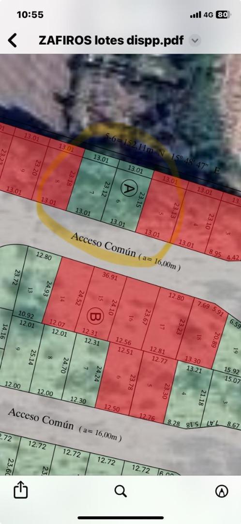 Terreno en Venta en Villa Nueva de Guaymallen, USD 12.000