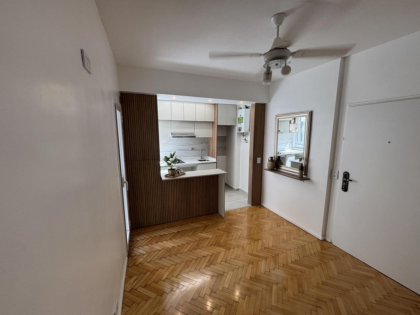 Departamento en Alquiler Las Cañitas 2 ambientes renovado Expensas incluidas - Apto Profesional