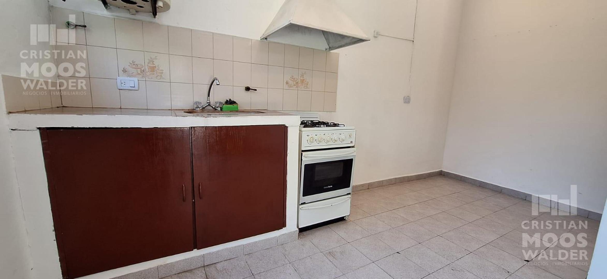 Departamento 2 ambientes con 1 baño