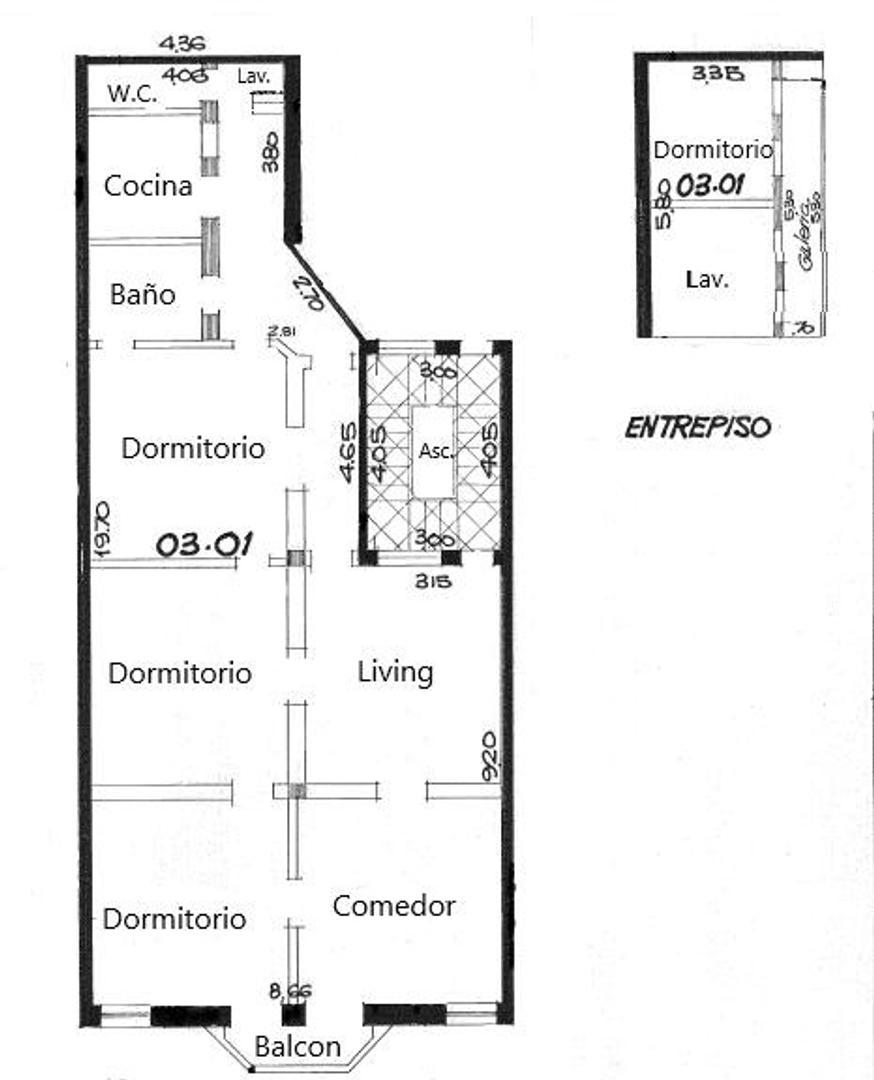 Departamento en Venta de 5 ambientes
