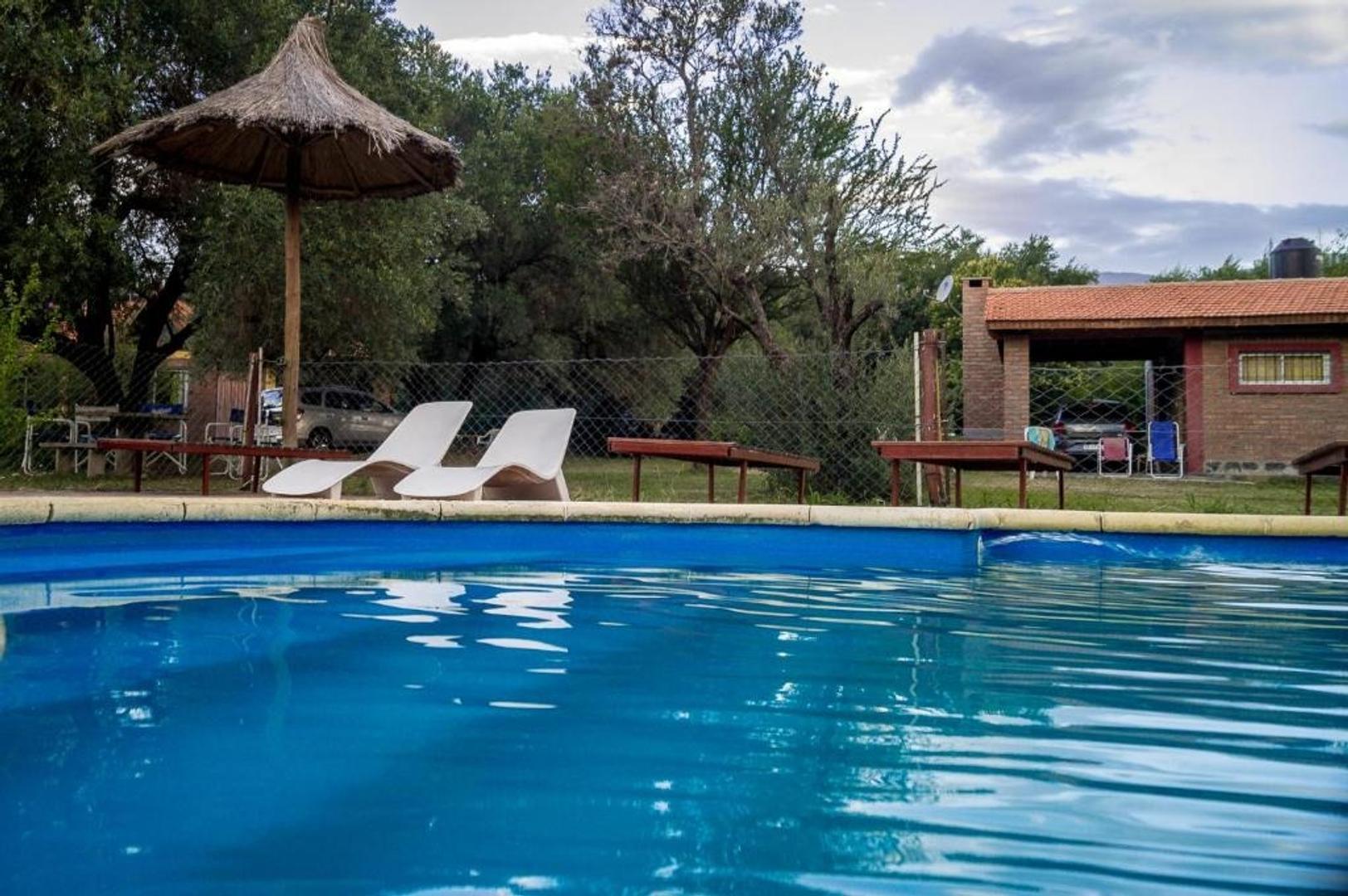 Alquiler temporal VERANO 4 personas c/ pileta Merlo San Luis