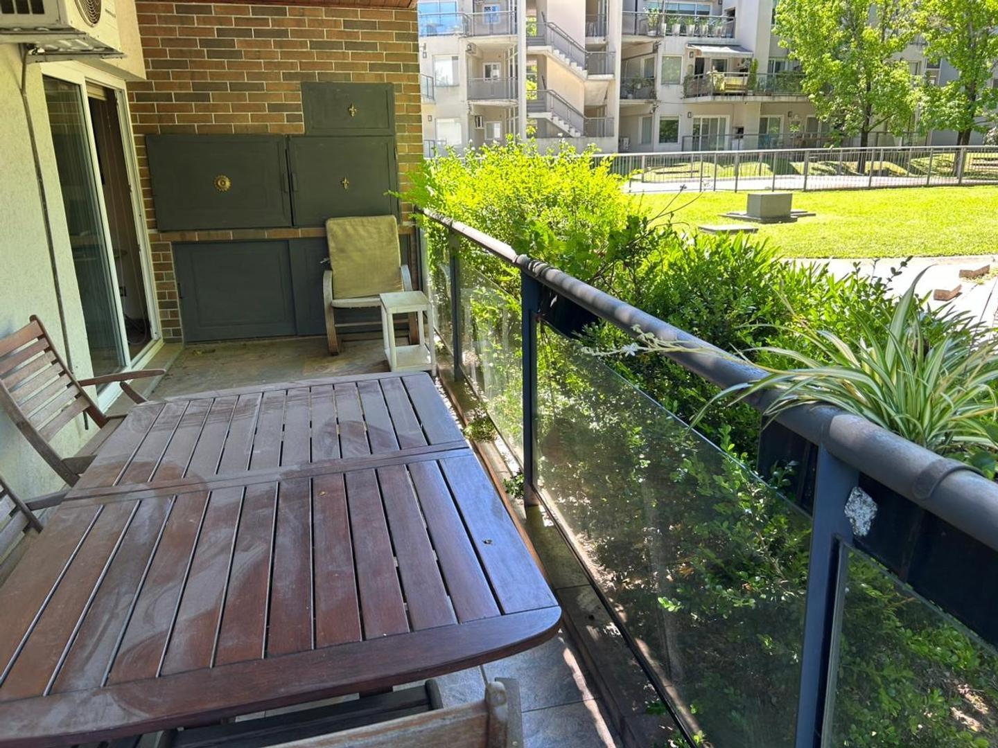 Alquiler departamento 2 dormitorios pileta   PB  AMUEBLADO
