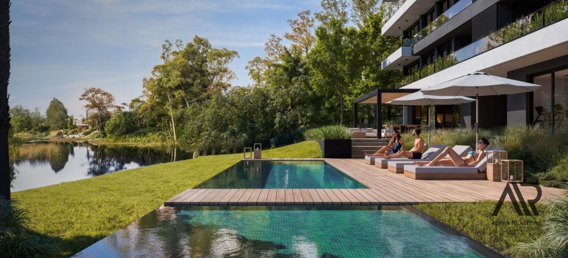 Exclusivo apartamento de 1 dormitorio, con terraza en Parque Miramar. Ent. 2027