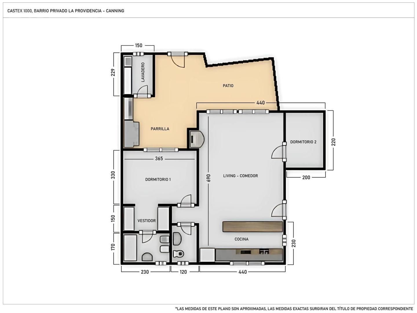Departamento en Venta con 1 cocheras
