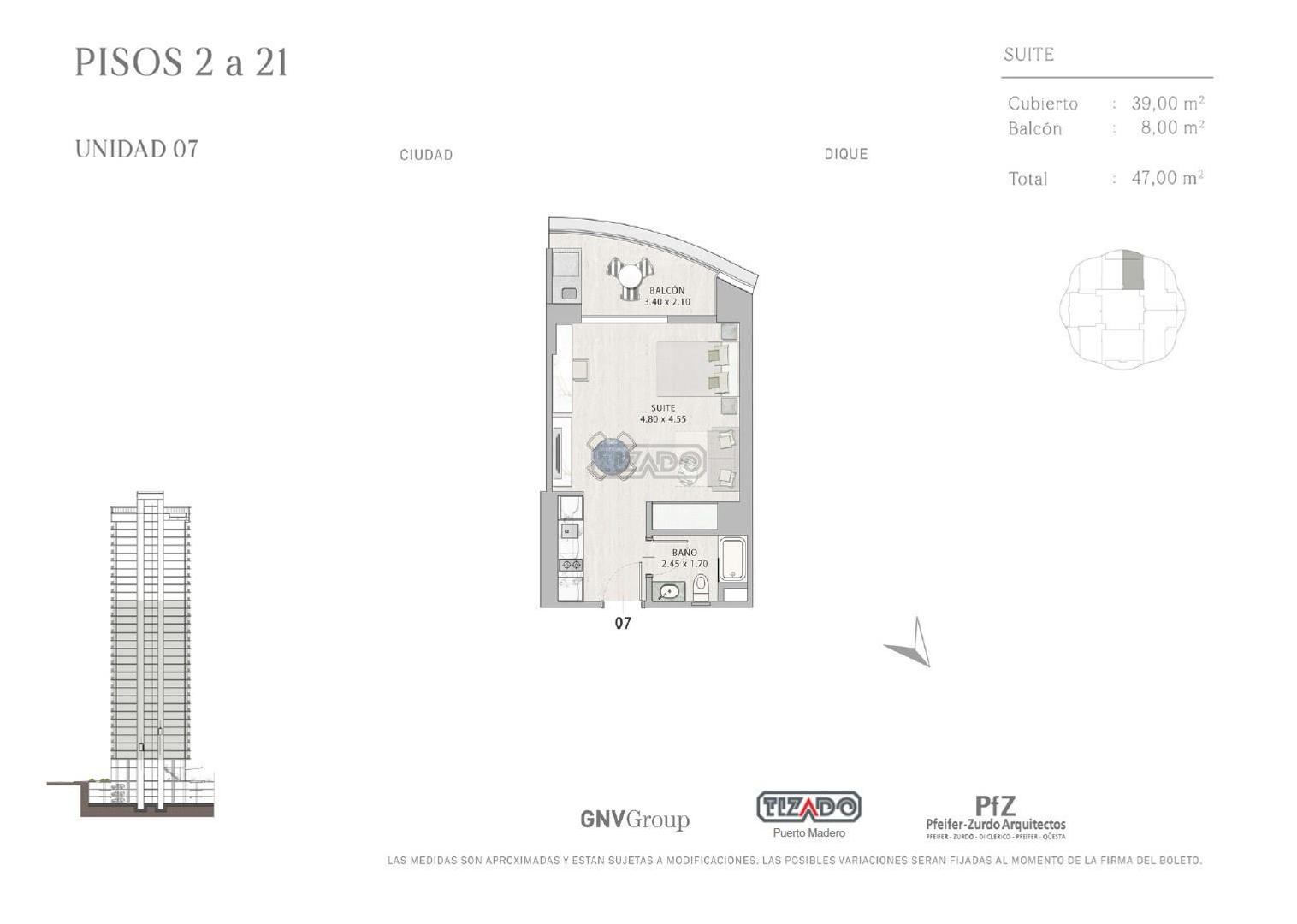 Departamento en Venta de Monoambiente