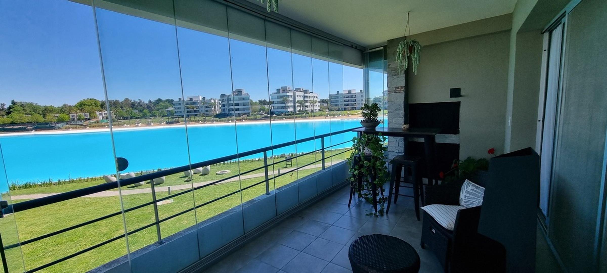 Se alquila departamento 4 ambientes anual amoblado Pilar