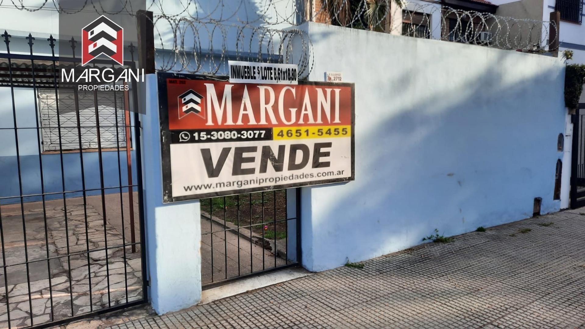 Lote 164m2 C/ edificacion  -EXCELENTE UBICACION