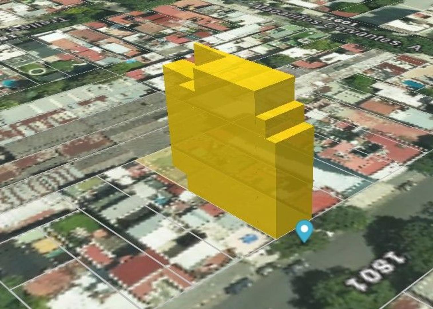 Terreno en Venta 8  mts Fondo