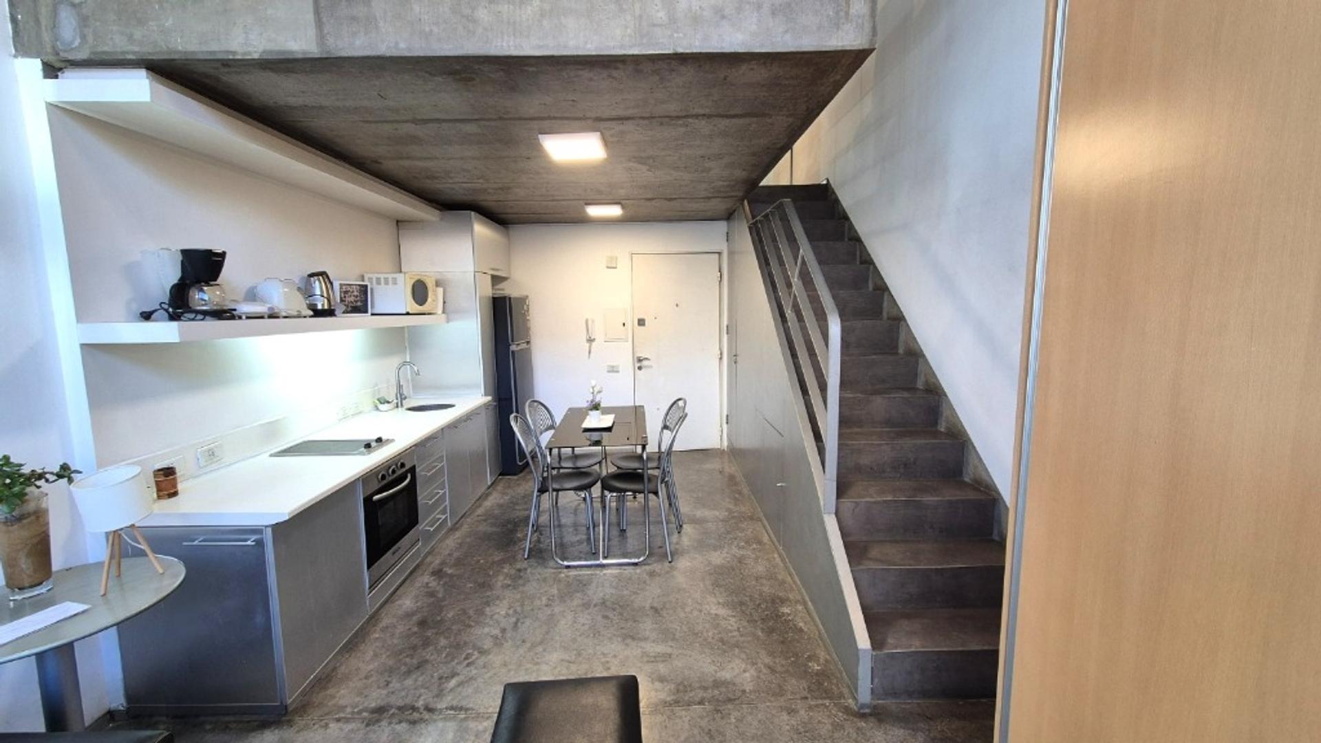 Departamento 2 ambientes con 2 baños