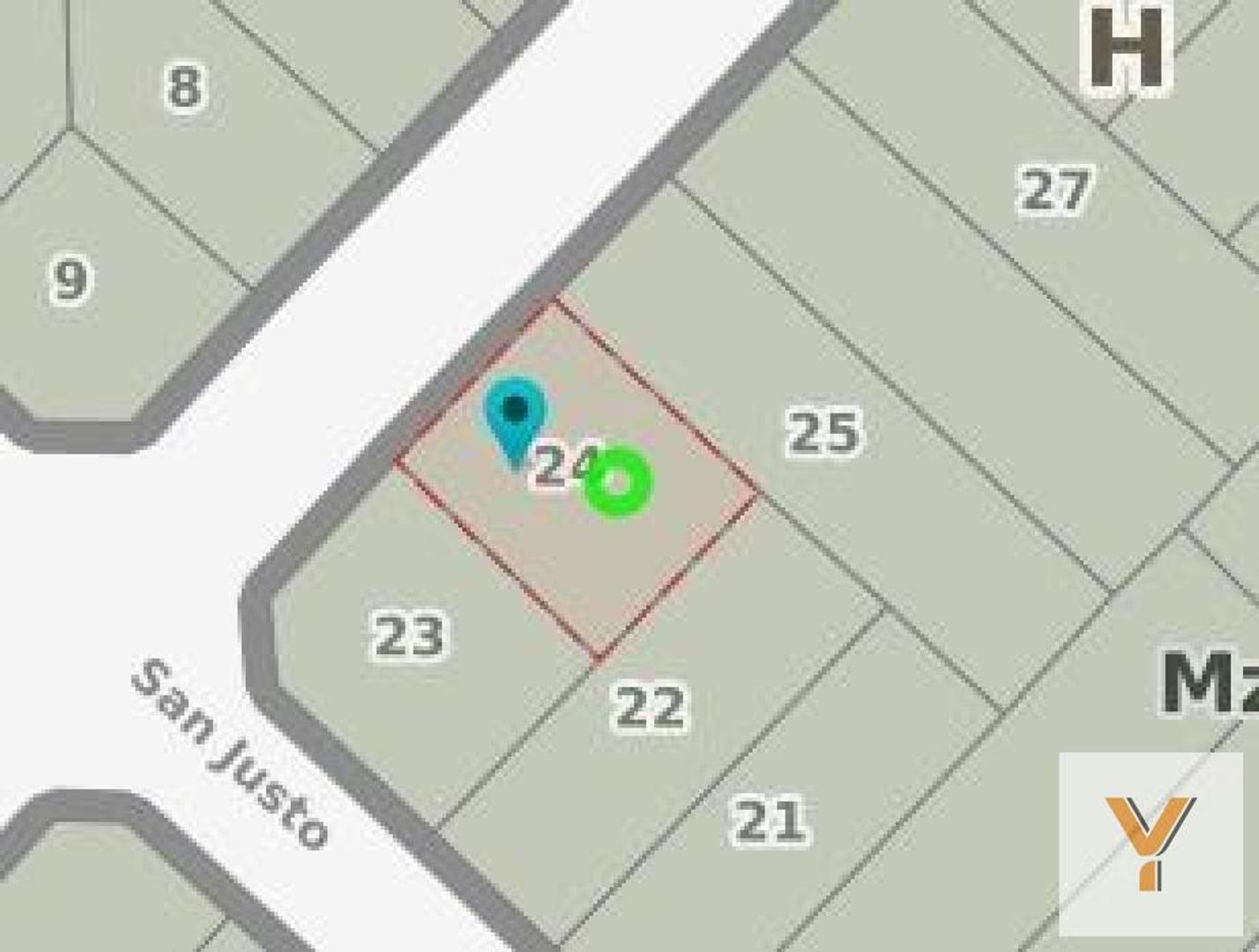 Terreno en Venta 13  mts Frente