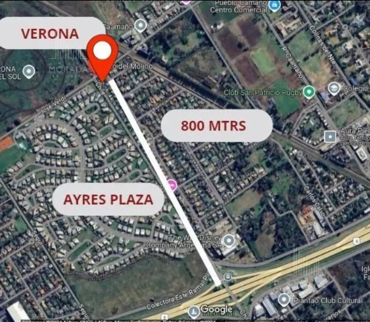 Departamento 2 ambientes con 1 baño