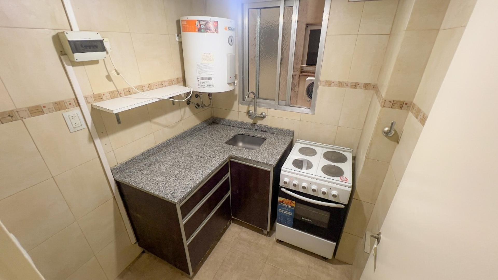 Departamento 2 ambientes con 1 baño