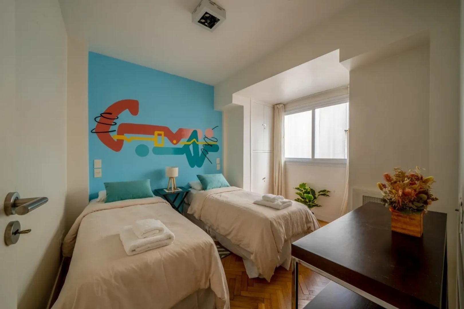 Departamento Amoblado 4 ambientes – Recoleta