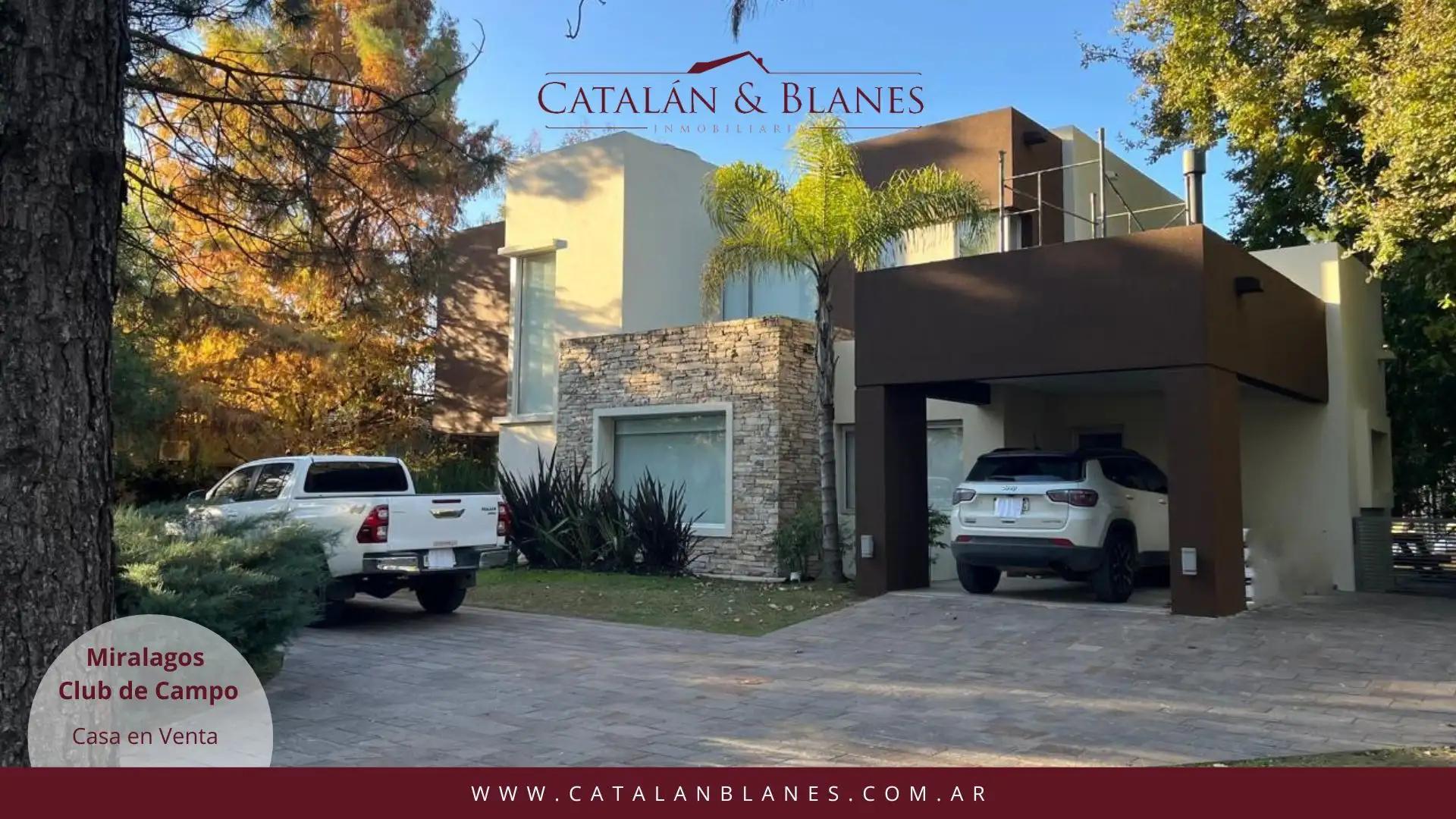 Miralagos - Casa 4 Dorm Con Muelle Propio Y Salida Al Lago.