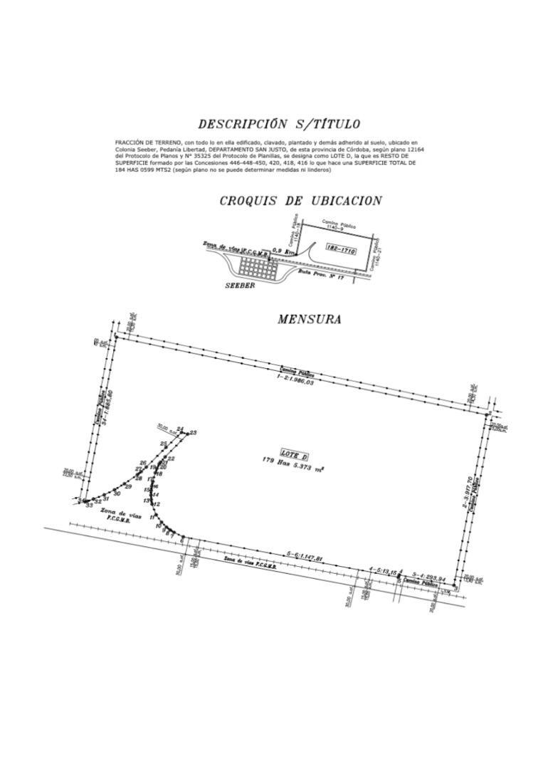 Excelente campo 100% agrícola de 179,54has - RP17 KM284